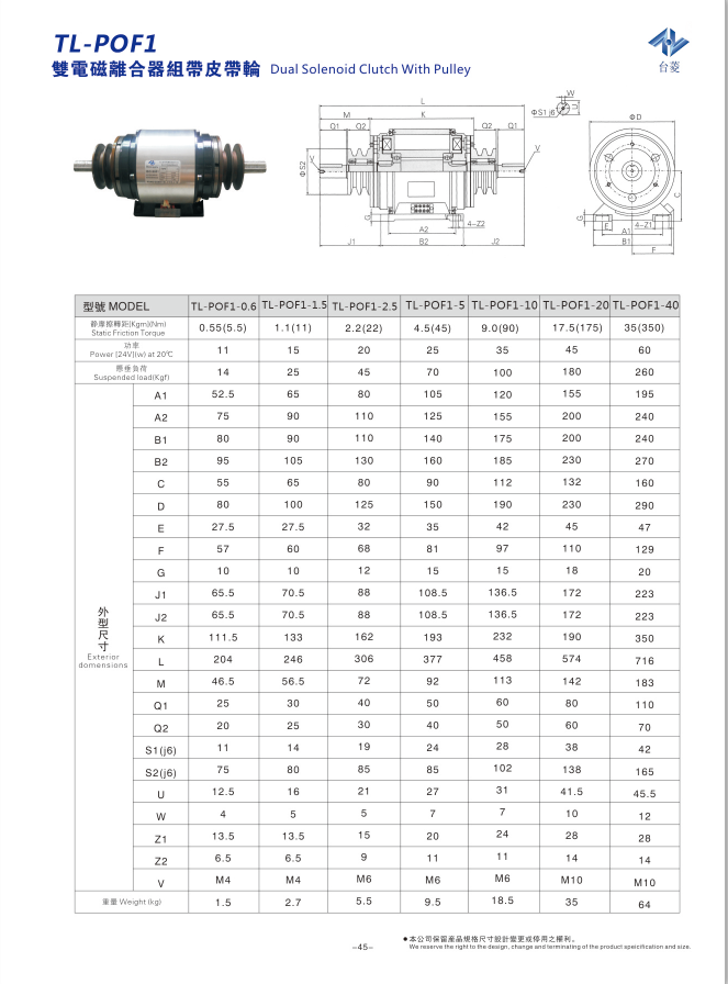 双电磁离合器组皮带轮 双电磁离合器组皮带轮